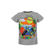 Free Shipping Motorcycle Kids t-shirt MotoGP Valentino Rossi VR46 Moto GP Life Style Grey Kids T-shirt “The Doctor”Kid T-shirt
