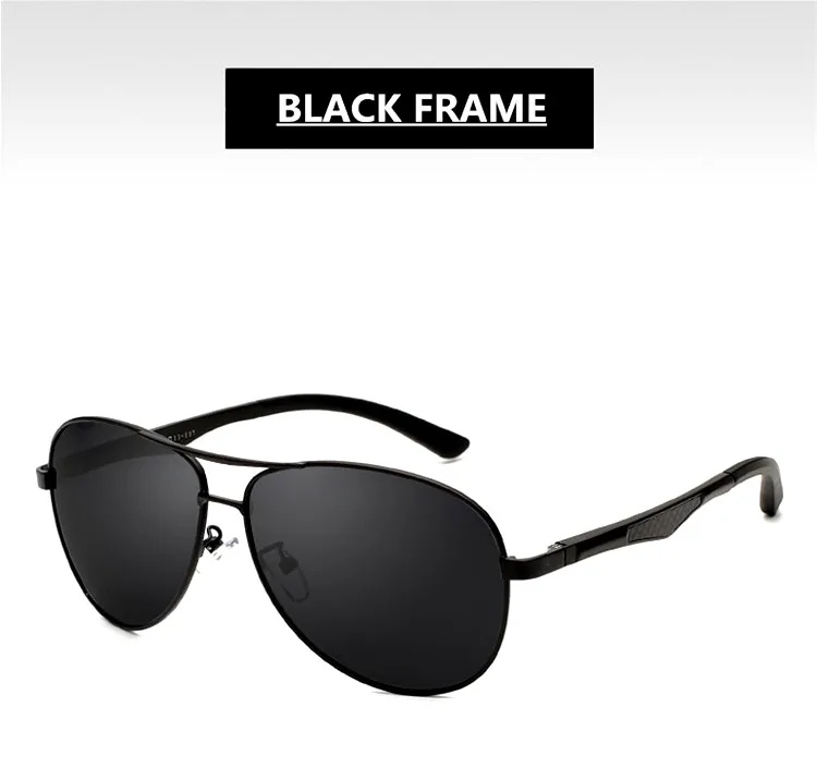 Dark Grey Sunglasses Men Polarized TAC Lenses Anti Impact EXIA OPTICAL