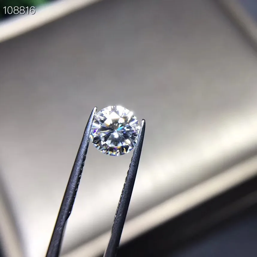 Moissanite голый камень оптом, D цвет, VVS, белый цвет, низкая цена