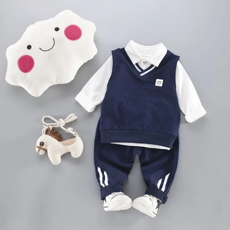 Buy 3PC Baby Toddler Boy Outfit Casual Clothes Outfits