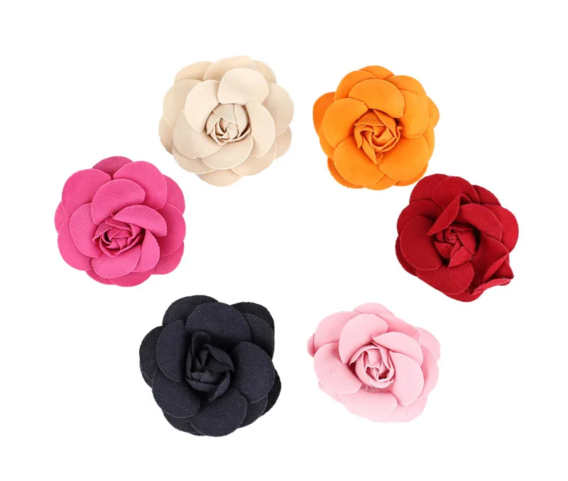 Doll Accessories,6 Color Flower Clip fit 18inch American Girls Dolls