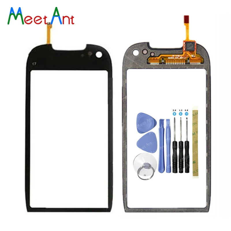 

High Quality 3.5" For Nokia C7 C7-00 Touch Screen Digitizer Sensor Outer Front Glass Lens Panel Black