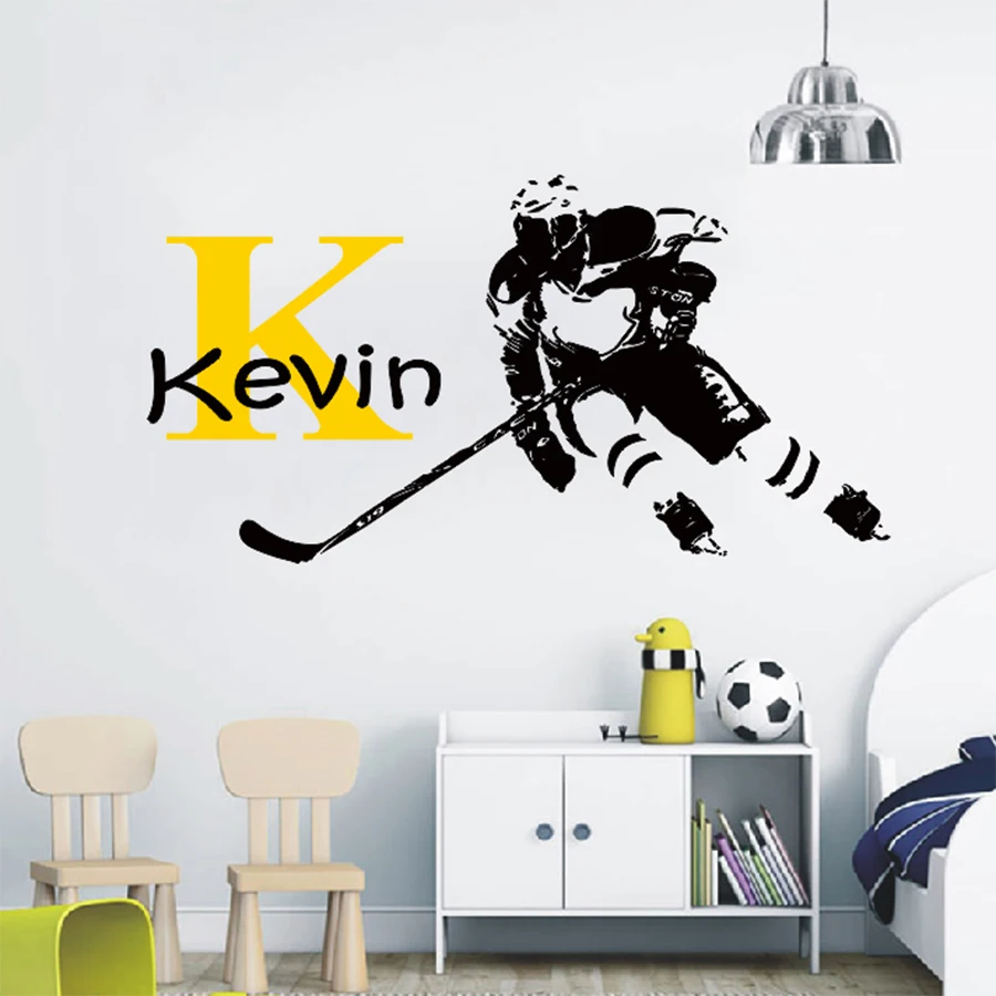 Buy ASAPFOR Hockey Wall Stickers Custom Stickers
