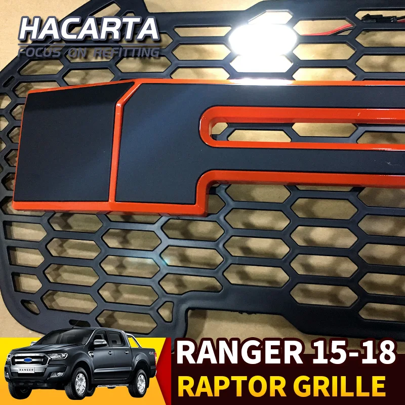 Гриль радиатор RAPTOR для Ford Ranger 2015 2017 черный|Обвесы| |