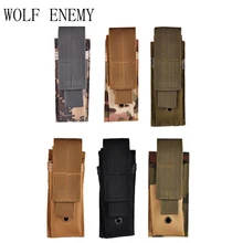 Молл Тактические клип один Маг подсумок открытым Топ пистолет обойму чехол для usug 30 круглый