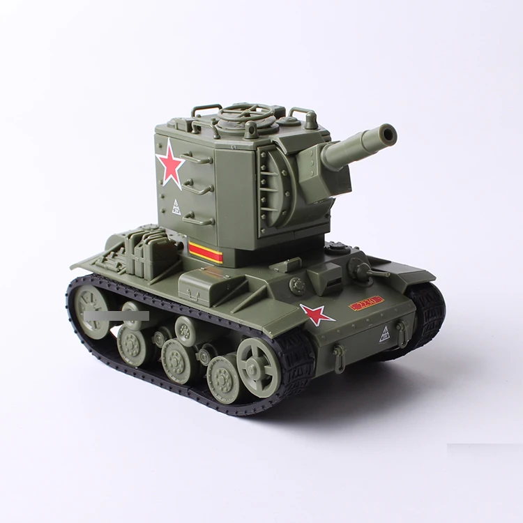 Советские kv-2-танки heavu, модель, WWT-004, герои мировой войны, Мультяшные каваи мини КИТ, игрушка-корабль, без клея