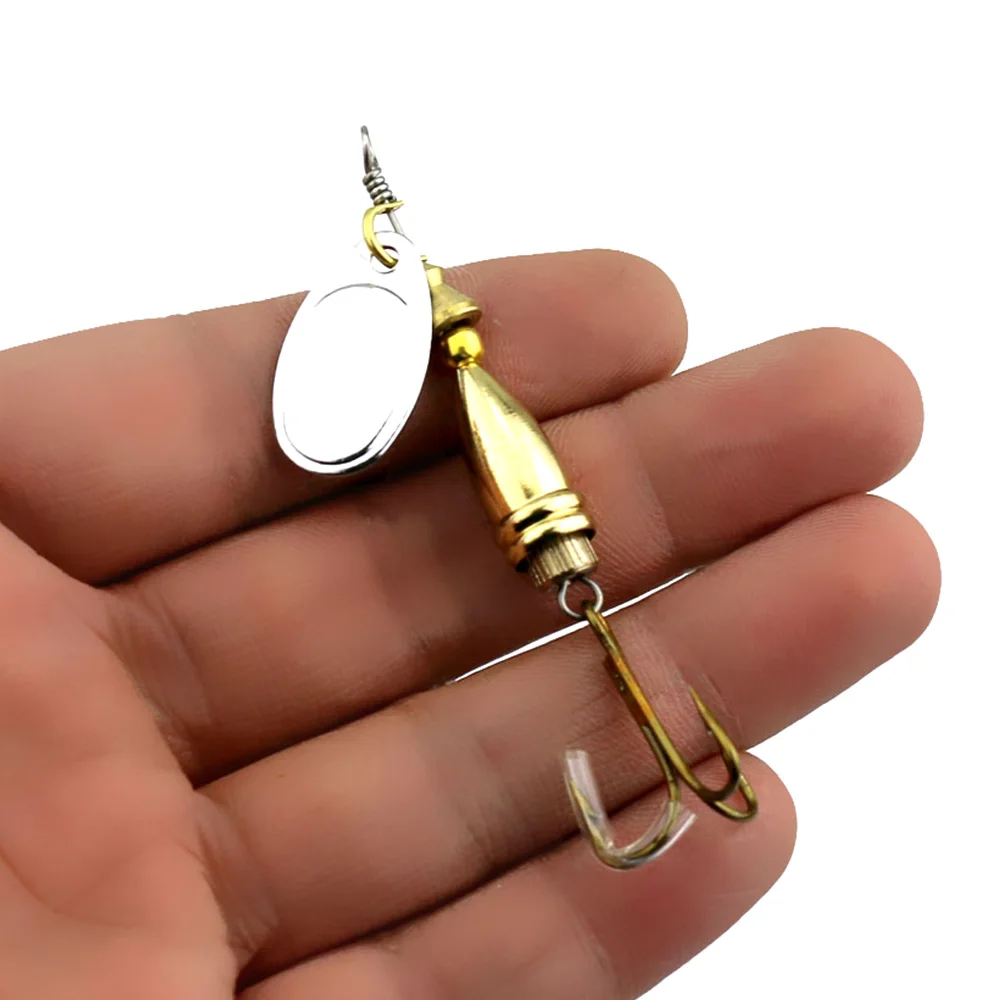 

1pcs 73mm 7g Winter Fishing Rotated Sequins Spinner Spoon Metal Fishing Lures Artificial Bait Lake River Fishing Accessories