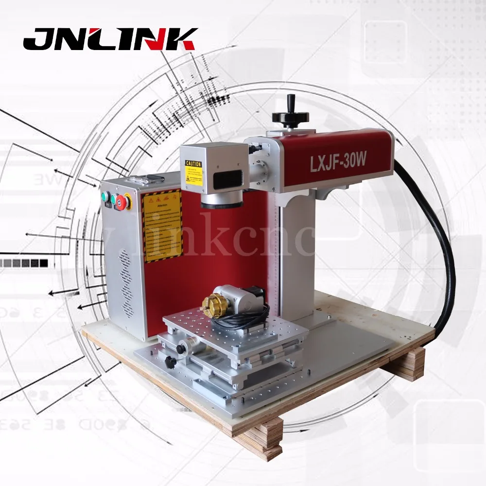 Multipurpose 30w table top mini laser marking machine in Wood Routers