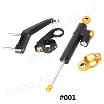 

for Honda CBR954RR 2002 2003 Motorcycle Safety Control Steering Damper Stabilizer & Bracket Mounting Kit CNC Aluminum