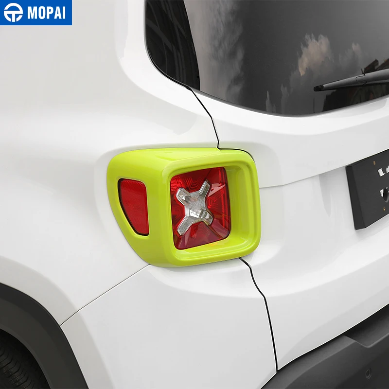 MOPAI Автомобильный задний светильник, декоративная накладка для Jeep Renegade-, внешние аксессуары, наклейки для автомобиля