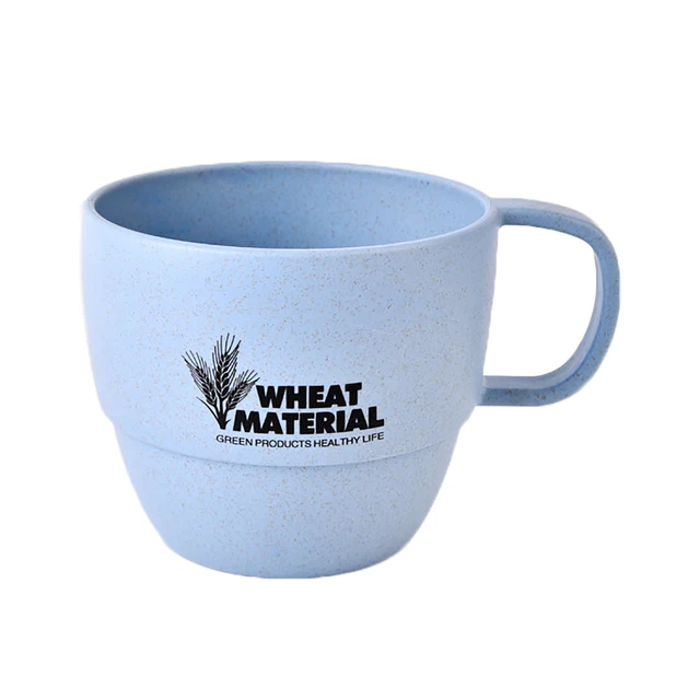 Uarter 400ml Wheat Straw Coffee Cup Eco Friendly Mug Uarter 400ml Wheat Straw Coffee Cup Eco Friendly Mug Fashionable Biodegradable Water Cups For