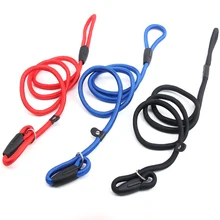 Cheap Nylon Adjustable Leash For Dogs Training Lead Traction Rope For Puppy P Chain Pet Neck Collar For Small Meduim Large Dog Cheap Nylon Adjustable Leash For Dogs Training Lead Traction Rope For Puppy P Chain Pet Neck Collar For Small Meduim Large Dog