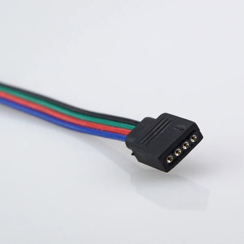 Марка Foxanon RGB 10 мм 4 контакта без паяльного кабеля печатная плата светодиодный