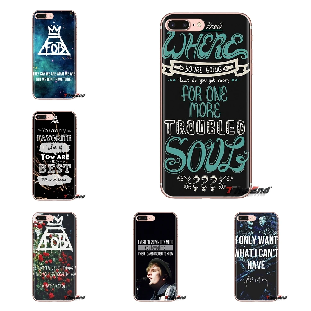 Силиконовый чехол для LG G3 G4 Mini G5 G6 G7 Q6 Q7 Q8 Q9 V10 V20 V30 X Power 2 3 K10 K4 K8 2017 Hardcore Music Band Fall Out Boy