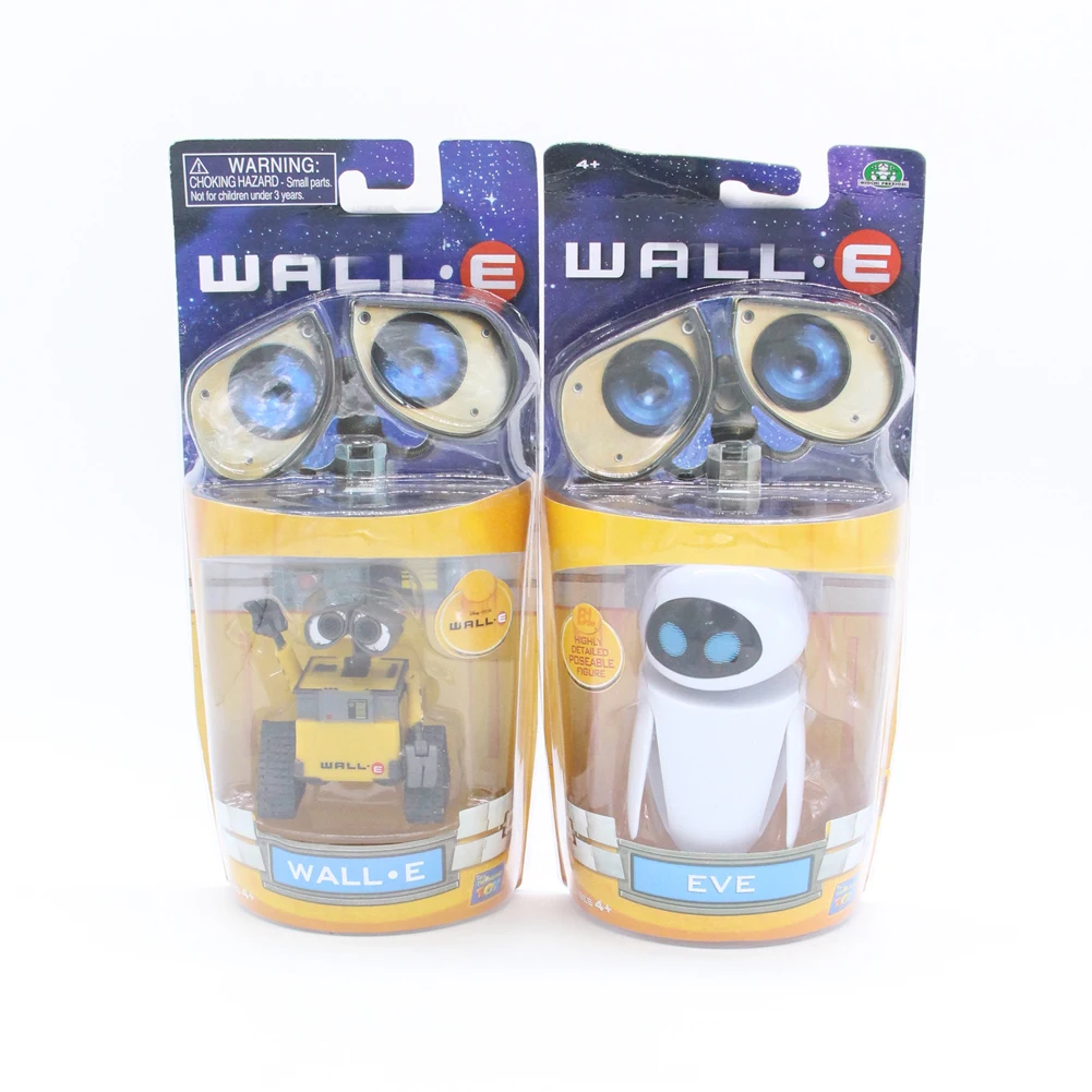 

Robot WALL E & EVE PVC Collection Action Figure Toys