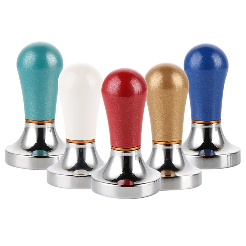 Aluminum Powder Tamper Coffee Powdered Hammer Stainless Steel Quantitative Powder Tamper Powder