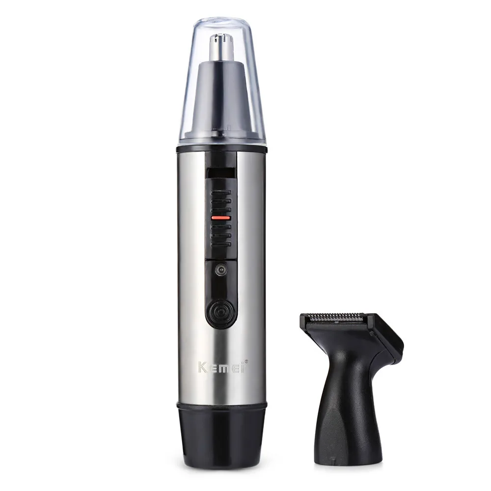 

KM-726 Shavers 2 In 1 Rechargeable Nose Trimmer Electric Face Care Shaving Trimmer For Nose & Ear Men's Ear Nose Hair Cutter