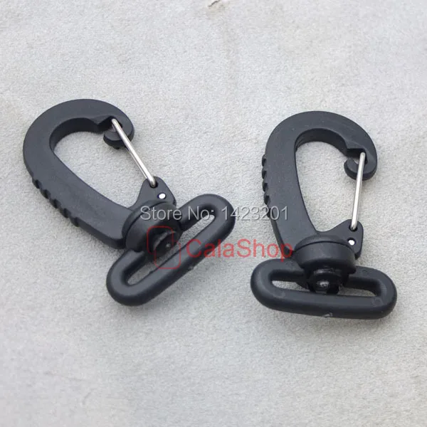20 Pcs / Lot 1" 25mm Plastic Hook Rocker Swivel Strap bing Free Shipping J2 T39e1 Buckles