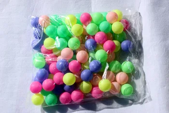 

150 pcs 4cm promotional lottery ball color game ball pingpong ball solid color seamless