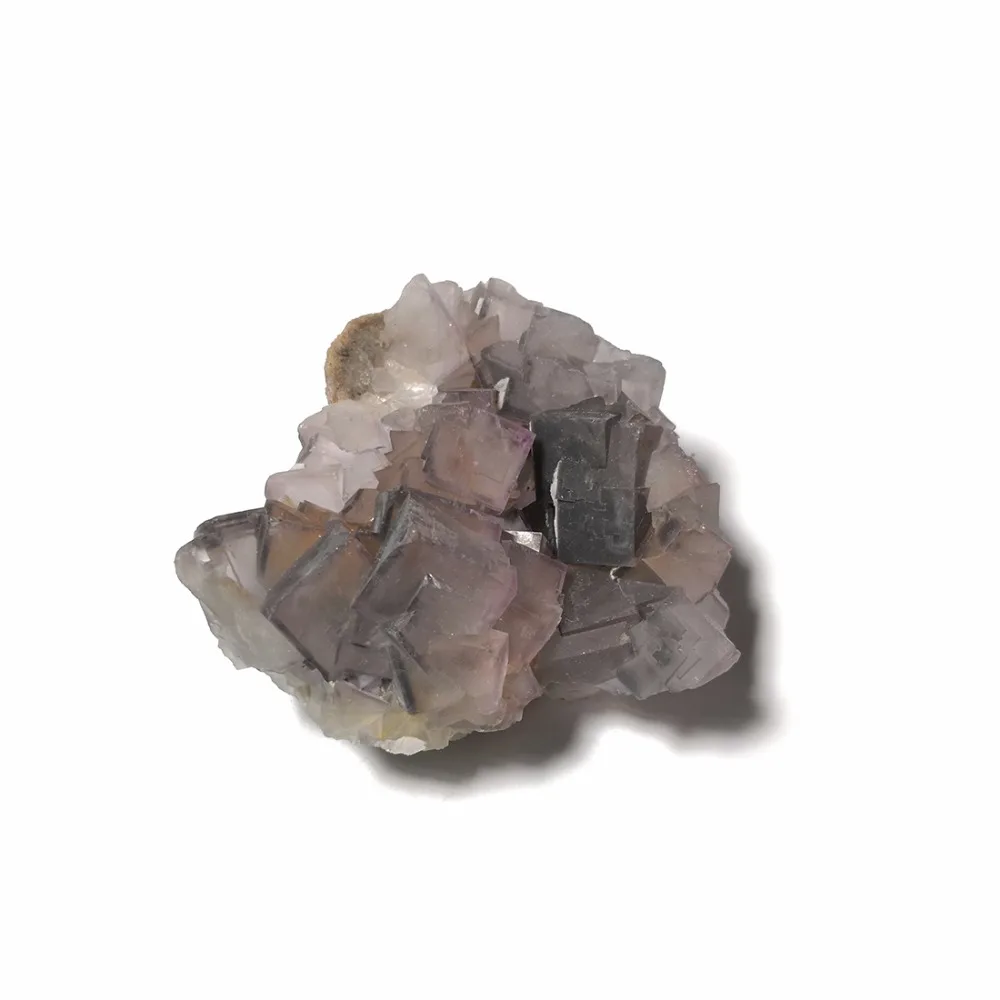 

193g NATURAL Stones and Minerals purple Fluorite quartz crystal RARE ORE UNIQUE SPECIMENS yunnan CHINA D2-31