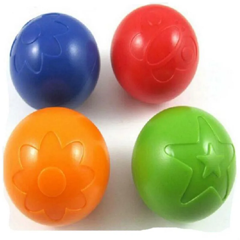 

1Pcs Eco-Friendly Plastic Water Pool Ball Baby Funny small grab bell ball rattle Toys ball outdoor fun sports