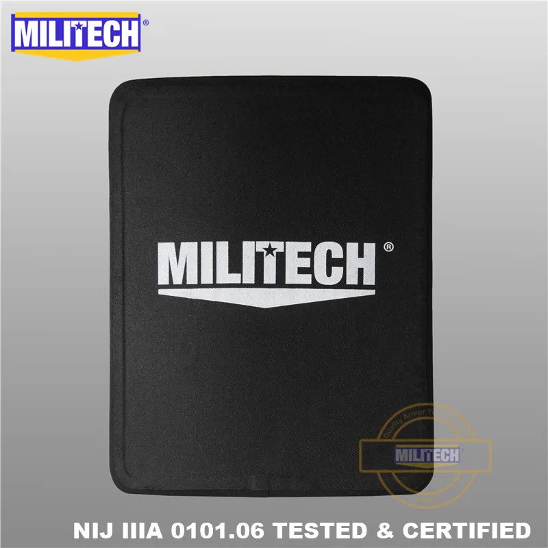 MILITECH Два шт Пара Набор 11 ''x 14'' 280*350 мм NIJ IIIA 3A Ультра легкий вес баллистическая панель пуленепробиваемый рюкзак пластина