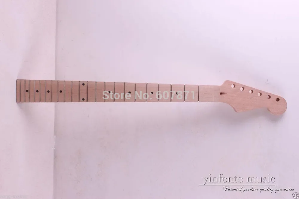 Новый высокое качество незаконченный электрический шеи гитара клена сделаны кленовый fingerboar