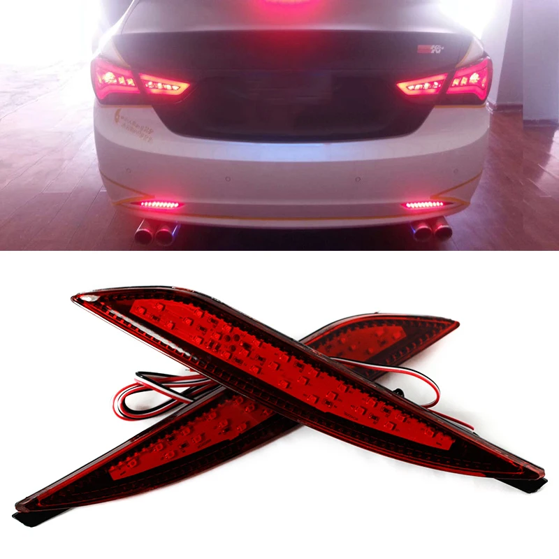 

Led Automobiles Car Tail Rear Bumper Reflector Lights Car LED Daytime Running Lights For Hyundai Sonata Factory direct
