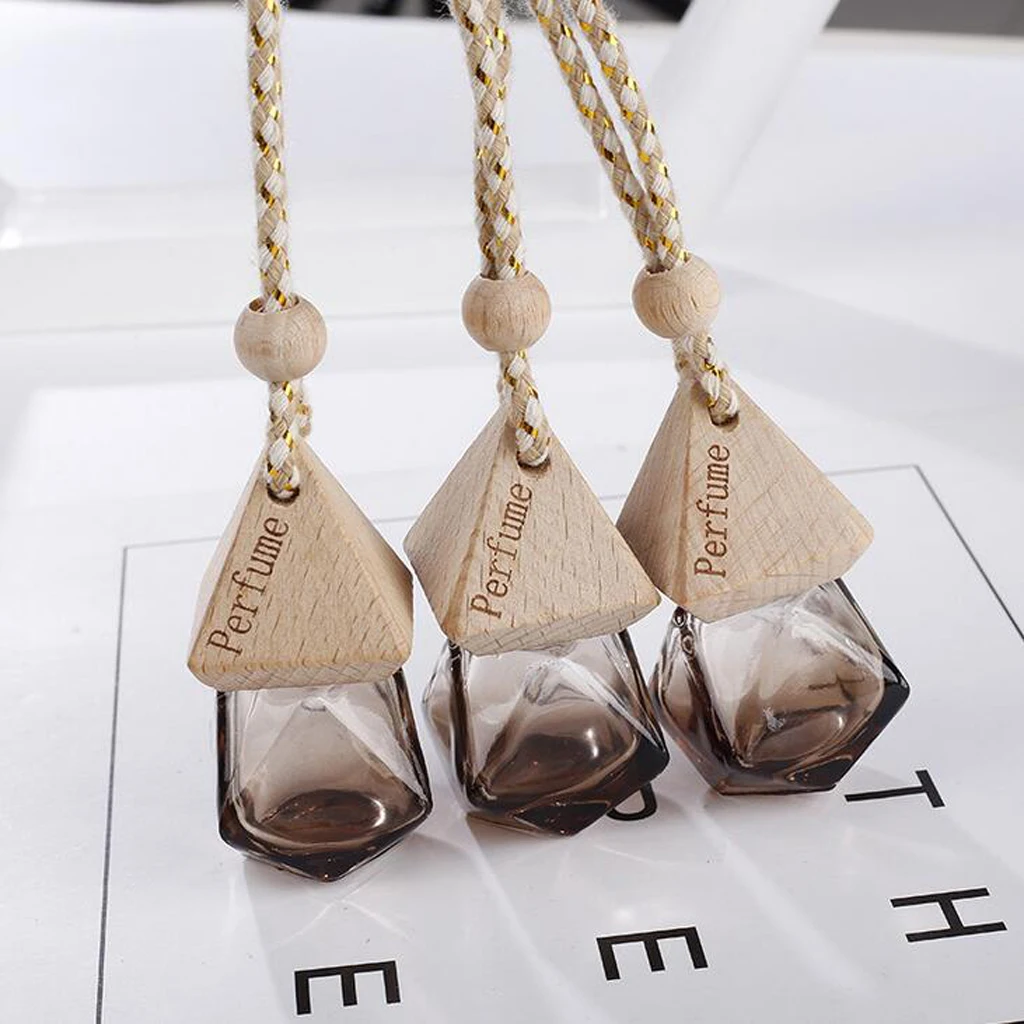 6ml glass charm freshener bottle car interior air fresh atomizer refillable home decor gift Coffee