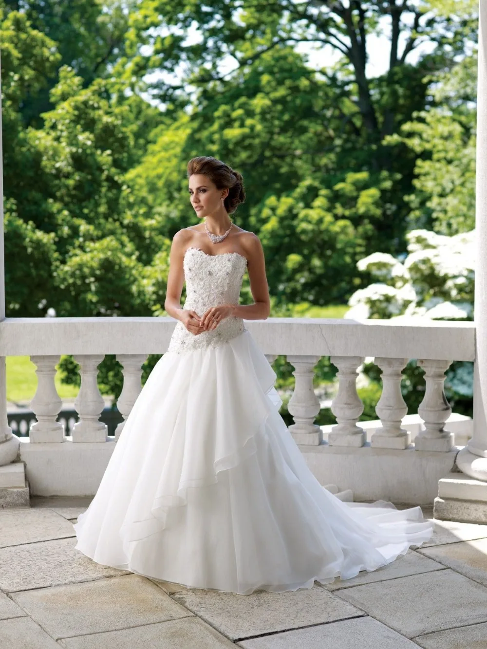 Details about 2014 White/Ivory Wedding Dress Custom | Свадьбы и торжества