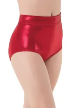 Meninas ballet brilhante metálico shorts desempenho dança bottoms elastano lycra shorts feminino treino cheer booty dança shorts