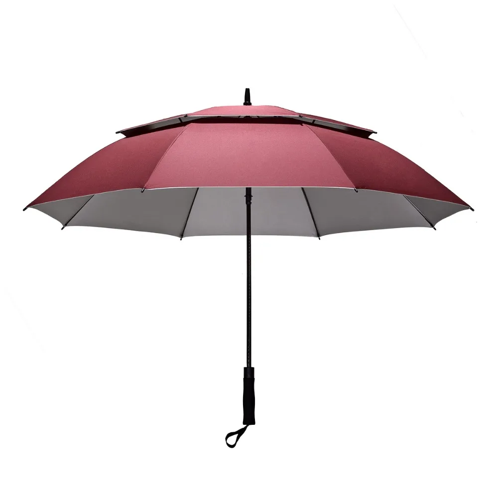 Новое поступление 158 см большой зонт высокого качества/модный Ультра Большой/с длинной ручкой зонт/мужской коммерческий двойной слой автоматический