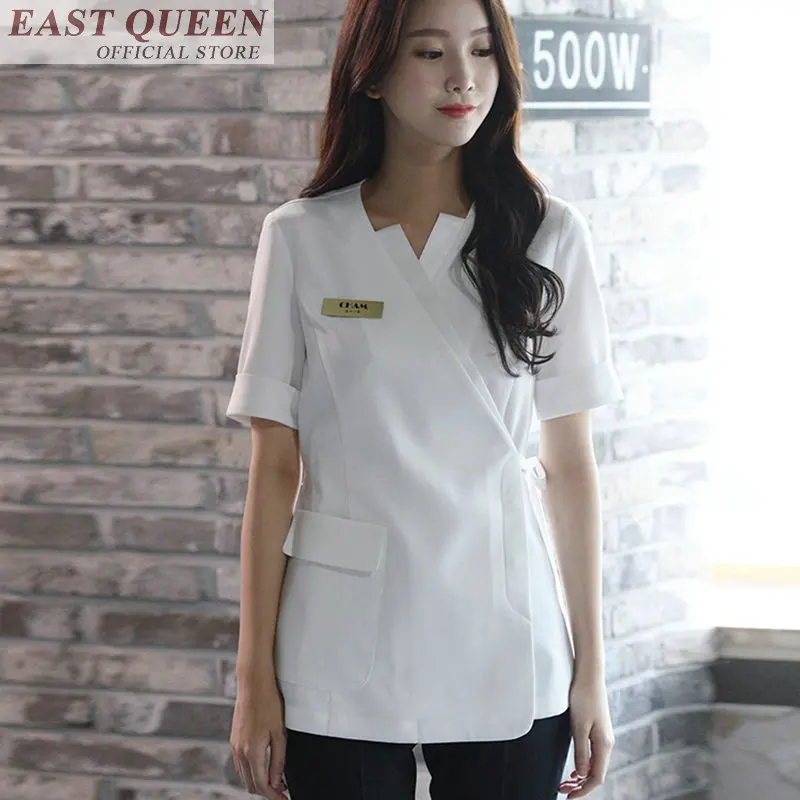

Work wear uniform massage nursing uniform robes medical gowns robe medical lab coat scrubs medical uniforms women FF615 A