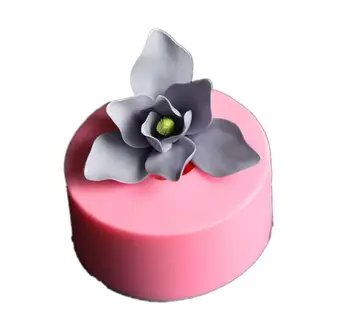 

3D Orchid Flower Big Size Silicone Soap Mold Making for DIY Fondant Cake Craft Handmade Soap Craft Molds Resin Mold