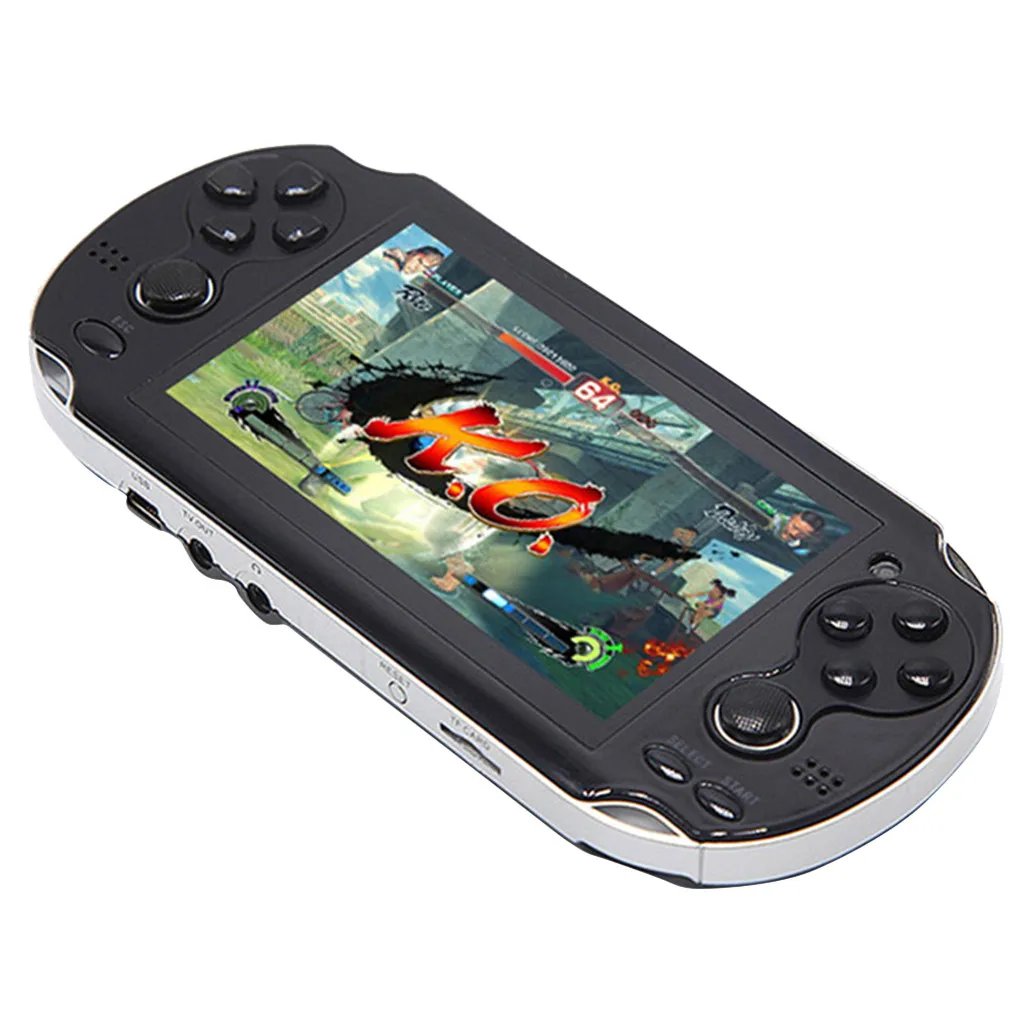 

Retro 4.3 inch Handheld Game Console Portable video Game built-in Classic Arcade Games Support 8 bit fc Game 612#2