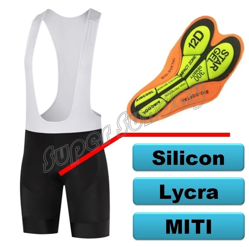 

Custom BIB Shorts 12 Gel Pad Cycling Logo Sports Wear 2018 Short Tights Cycling Suspender Brief Free Shipping 12DDK