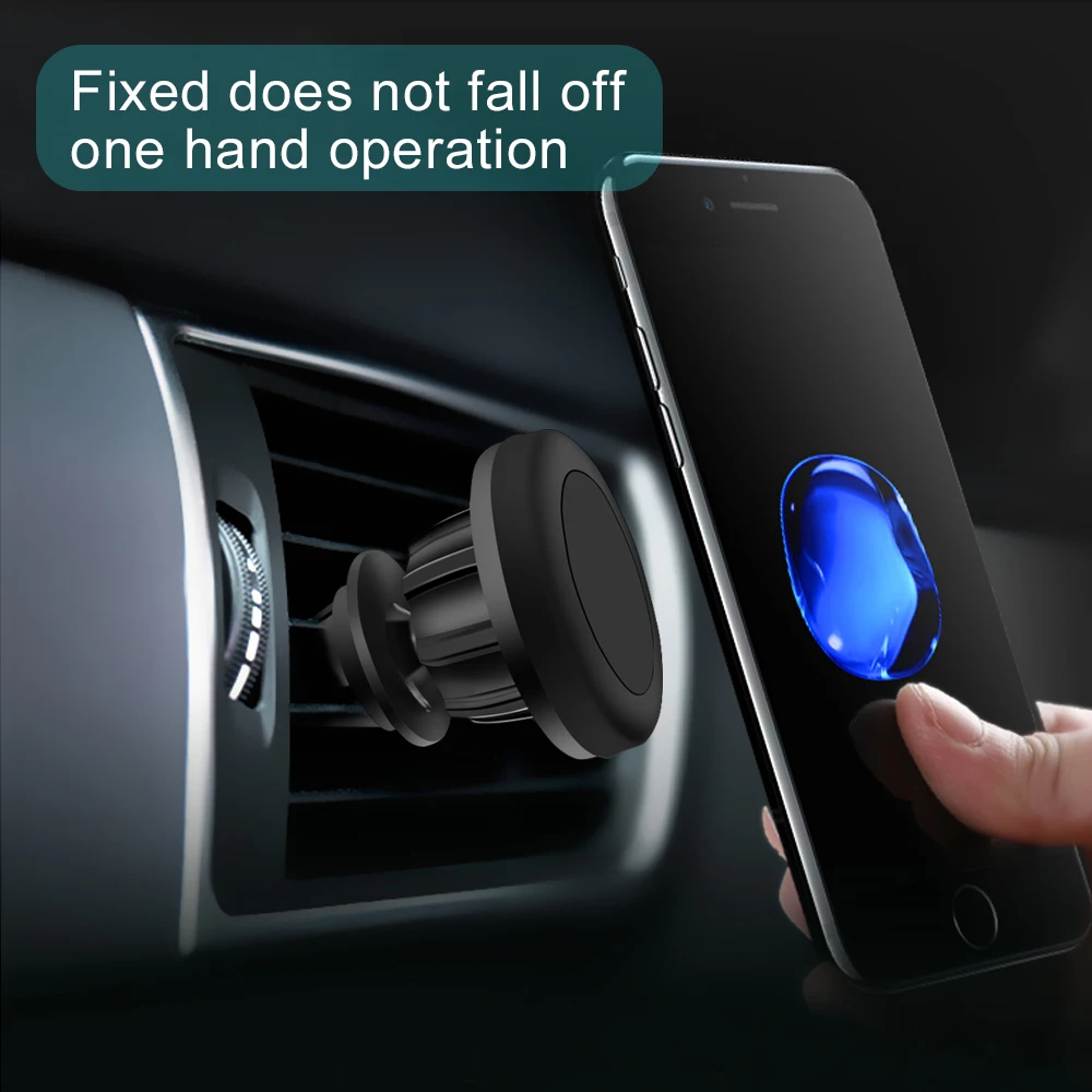 Universal magnetic Auto telefon halter unterstützung mobile handy für iphone 6 8 auto air vent halt