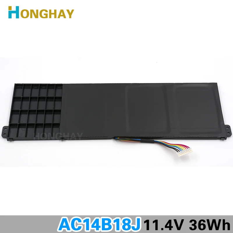  HONGHAY AC14B18J New Laptop Battery for Acer Aspire E3-111 E3-112 E3-112M ES1-531 B116 MS2394 B115-