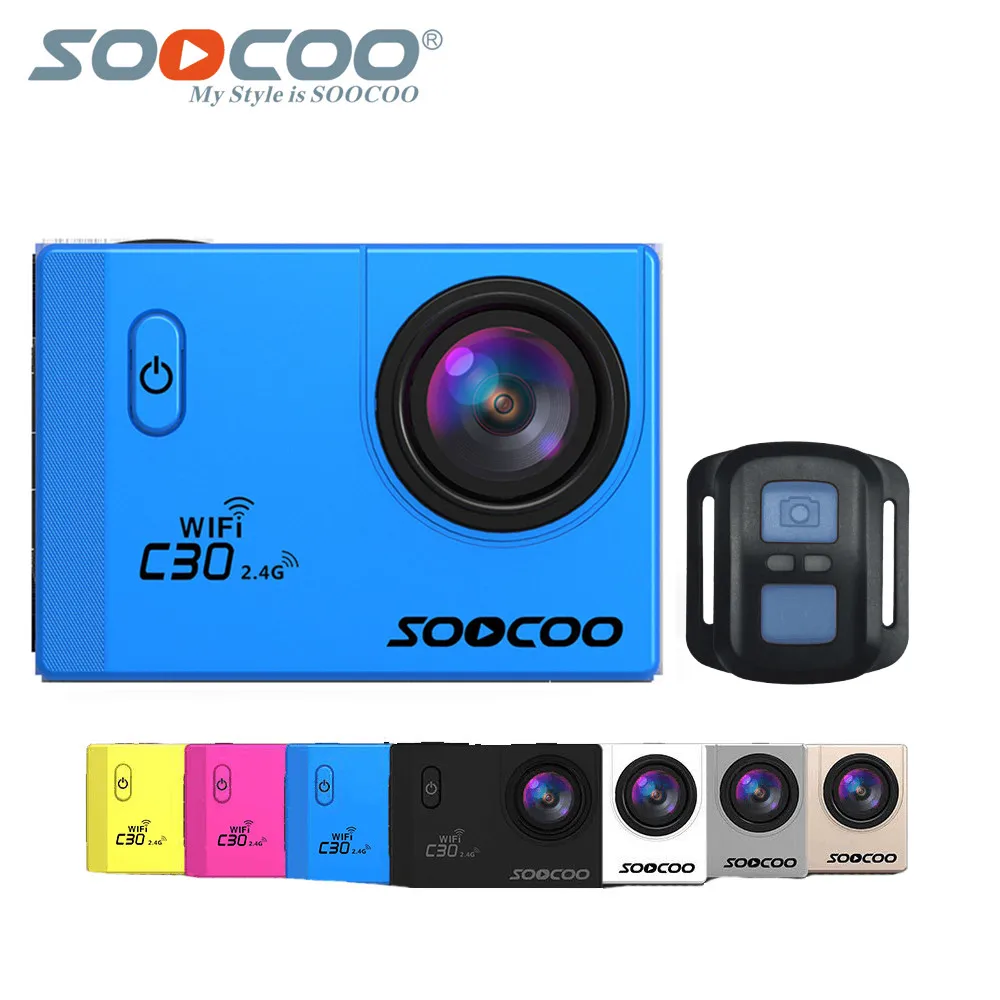 Wholesale Action Camera SOOCOO C30R 4K Wifi Viewing angles 170 Degrees mini cam 2.0 LCD NTK96660 30M go Waterproof pro Camera underwater Buy Cheap Action Camera SOOCOO C30R 4K Wifi Viewing angles 170 Degrees mini cam 2.0 LCD NTK96660 30M go Waterproof pro Camera underwater