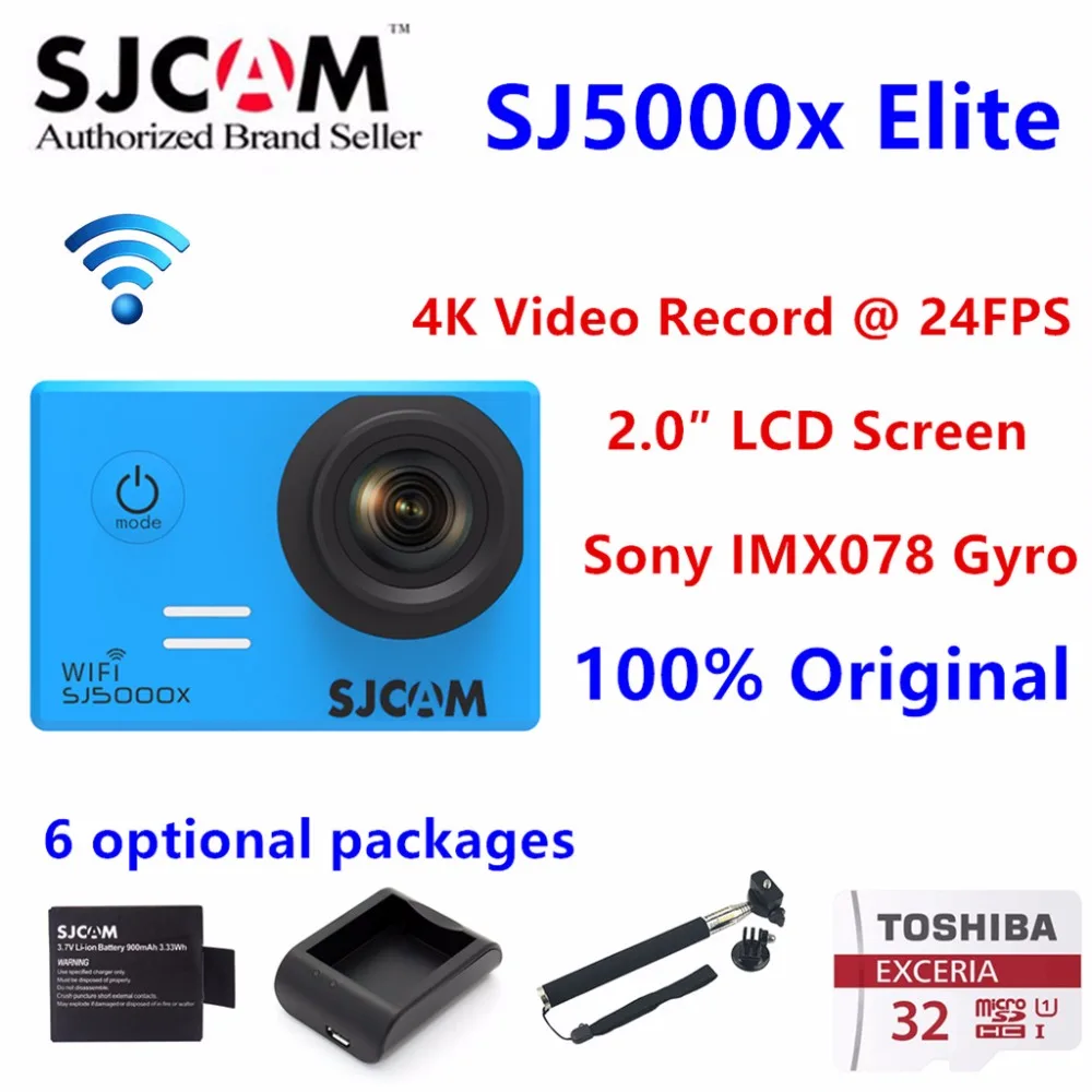 Original SJCAM SJ5000X 4K Elite Edition Action Camera sport camera HD