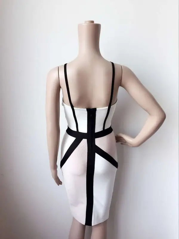 Высокое качество женское сексуальное платье с v образным вырезом лоскутное