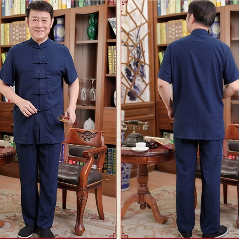 Shanghai tang men clothing tang suit oriental mens clothing traditional chinese suit asian brands TA295
