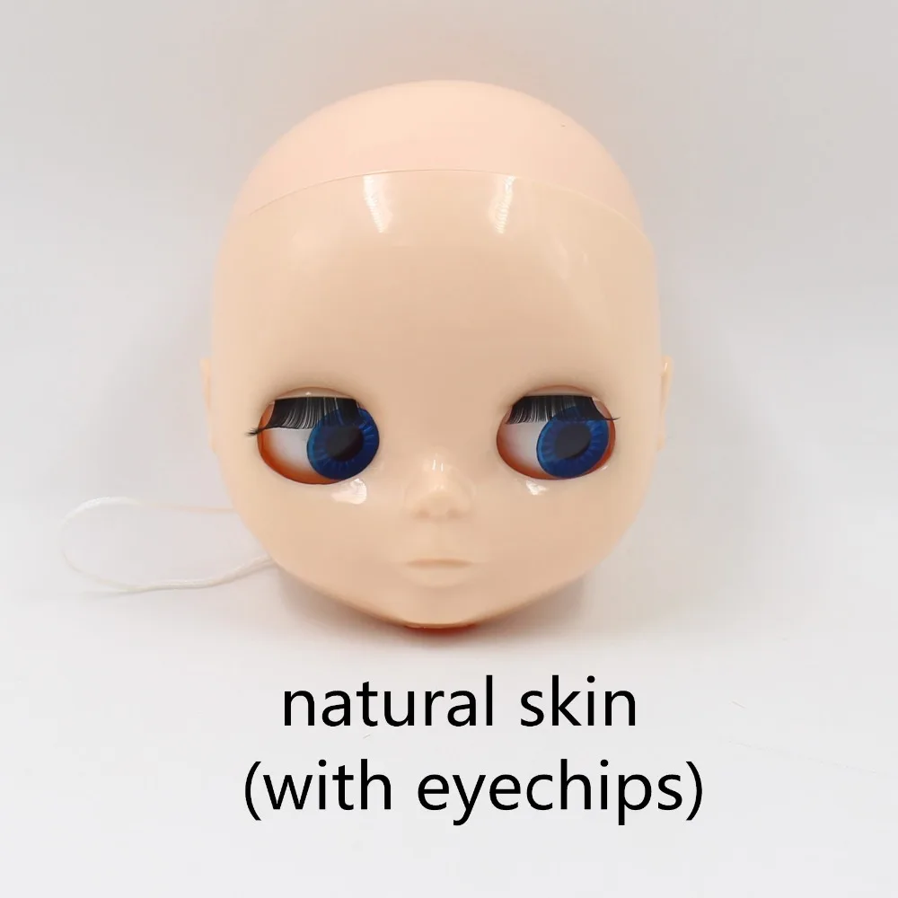 Neo Blythe Doll Different Color Shade Bald Head 10