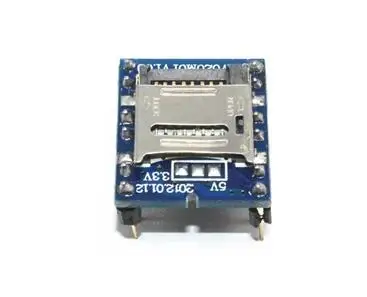 Free Shipping 10pcs WTV020 SD Mini SD Card MP3 Sound Module voice module For PIC font