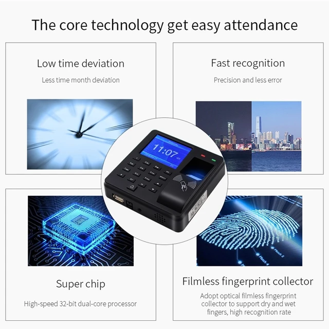 Fingerprint RFID Access Control System Smart Door Lock Electronic Gate Opener Home Digital Set Electric Magnetic Biometric 5