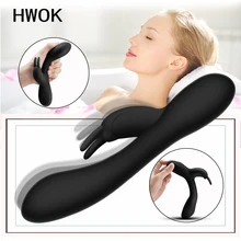 Rabbit Dildo Vibrator womanizer Erotic Sex Toys Machine for Woman USB G Spot Clitoris Masturbator Products Massager for Adults