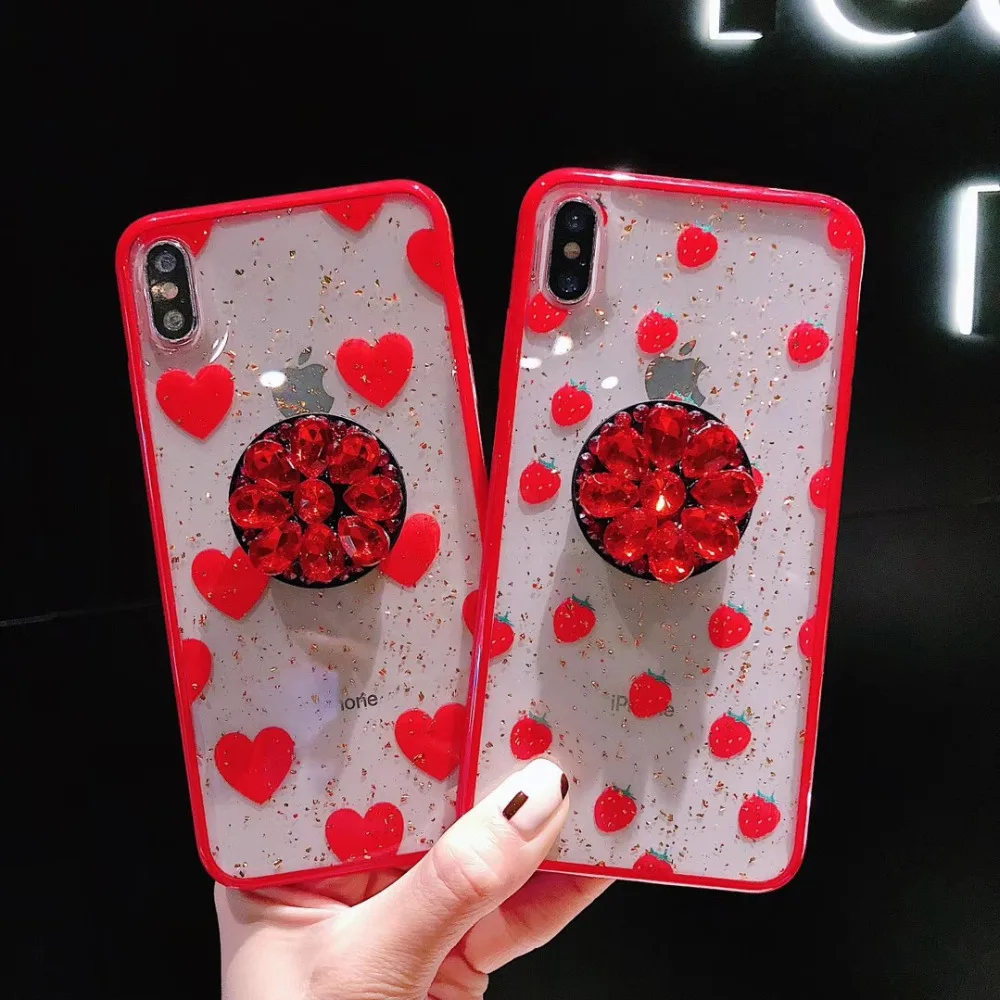 Zxtrby для iPhone X XS Max случае эпоксидной золотой фольги Телефон чехол 6 6s 7 8 плюс мягкая