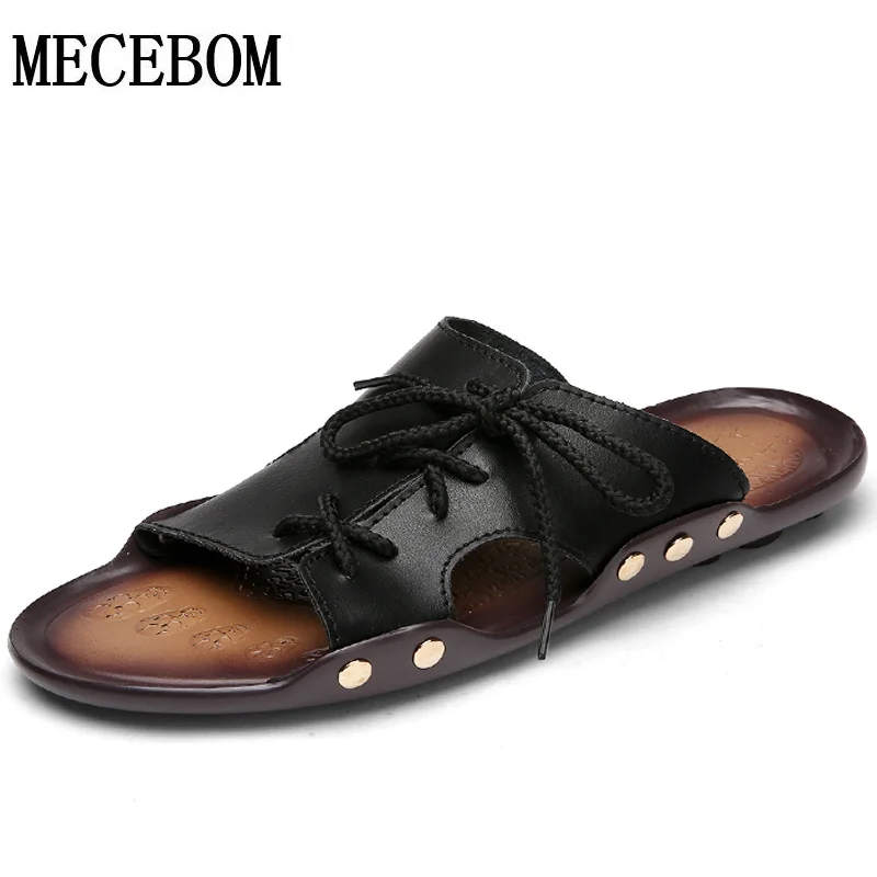 Buy New summer Men slippers fashion narrow band slip