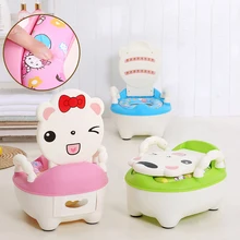 Прекрасный мультфильм Дети дети пластиковый детский горшок