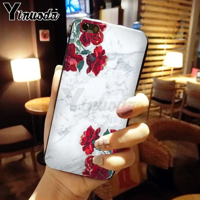 Red Rose Power Girl Marble
